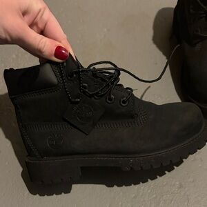 ⭐️NWOT⭐️ Timberland Kids All-Black Combat Boots